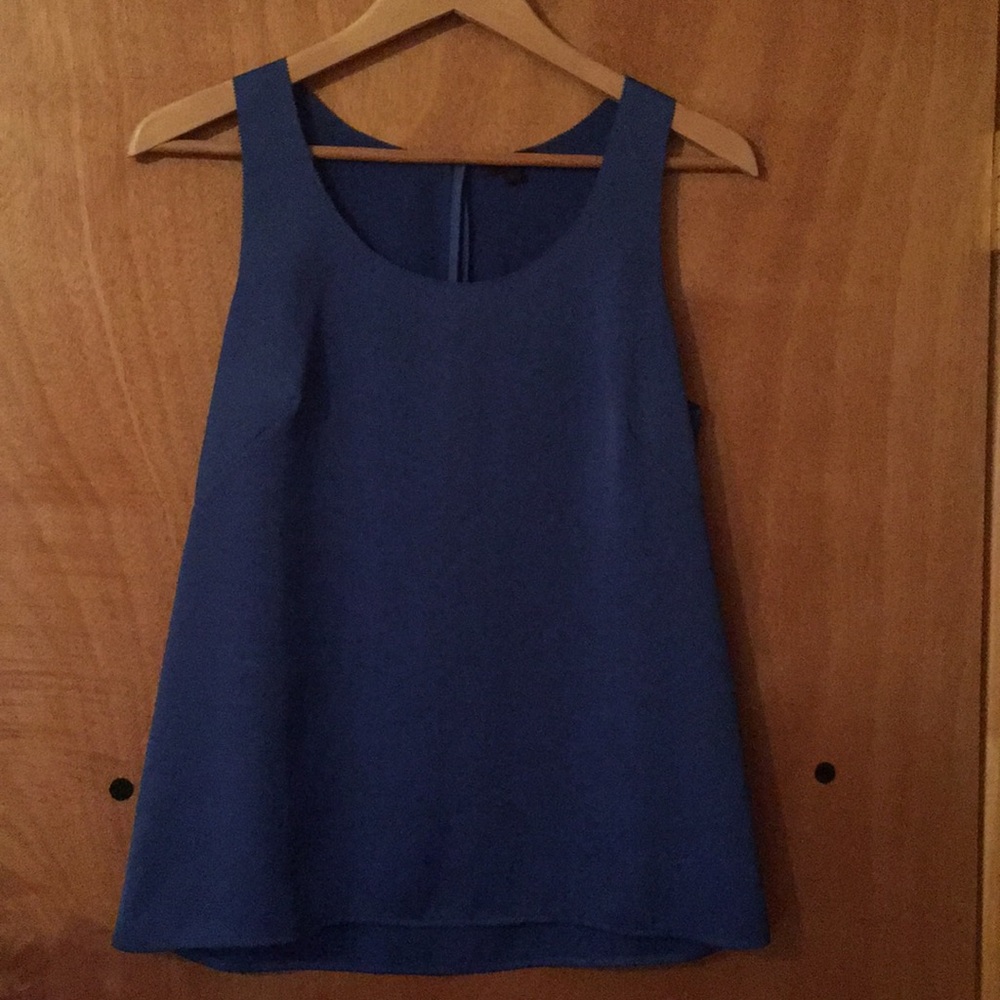 Jcrew silk sleeveless blouse